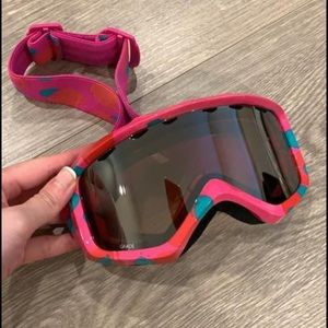 Snowboarding goggles